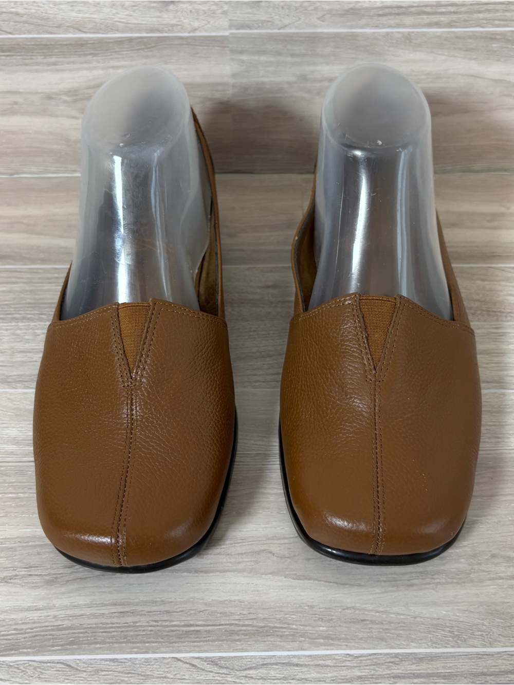 Aerosoles Stitch N Turn Tan Leather Loafers